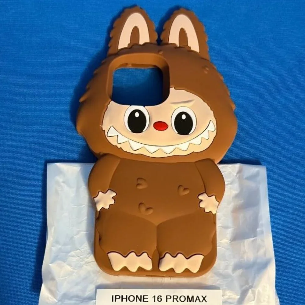 ( THE MONSTERS ~ LABUBU ~ POP MART TYPE ) IPHONE 16 PRO MAX PHONE CASE / COVER